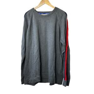 Tommy Hilfiger Tommy Jeans Gray Heavy Knit Sweater Men's XXL